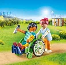 Playmobil Patient in Wheelchair 70193